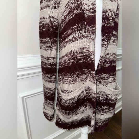 Garnet Hill Sierra Sweater Cardigan Alpaca Wool Blend no size see measurements - Picture 4 of 8